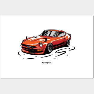 240 z dat sun Posters and Art